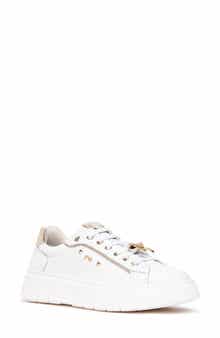 Retro Jeweled Platform Sneaker