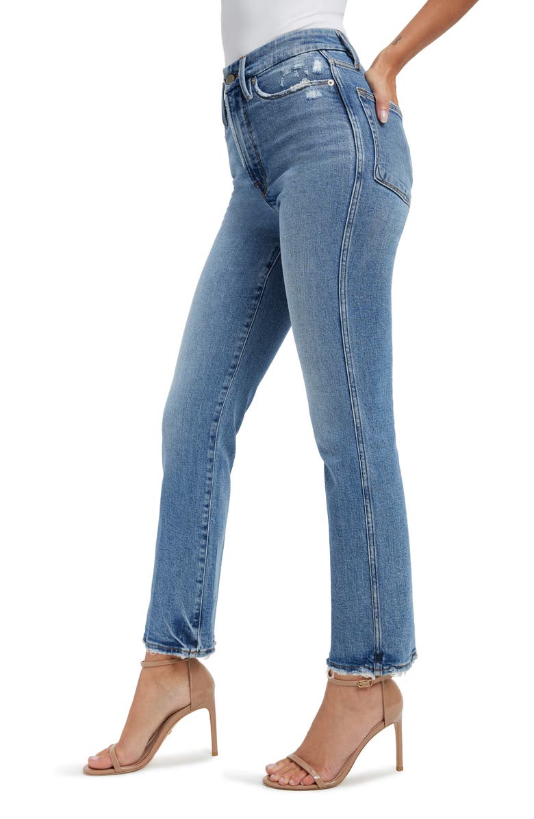 Good Curve High Waist Straight Leg Jeans