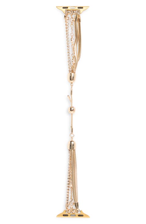 Crystal Chain Apple Watch® Watchband