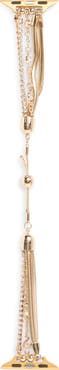NORDSTROM RACK Crystal Chain Apple Watch® Watchband