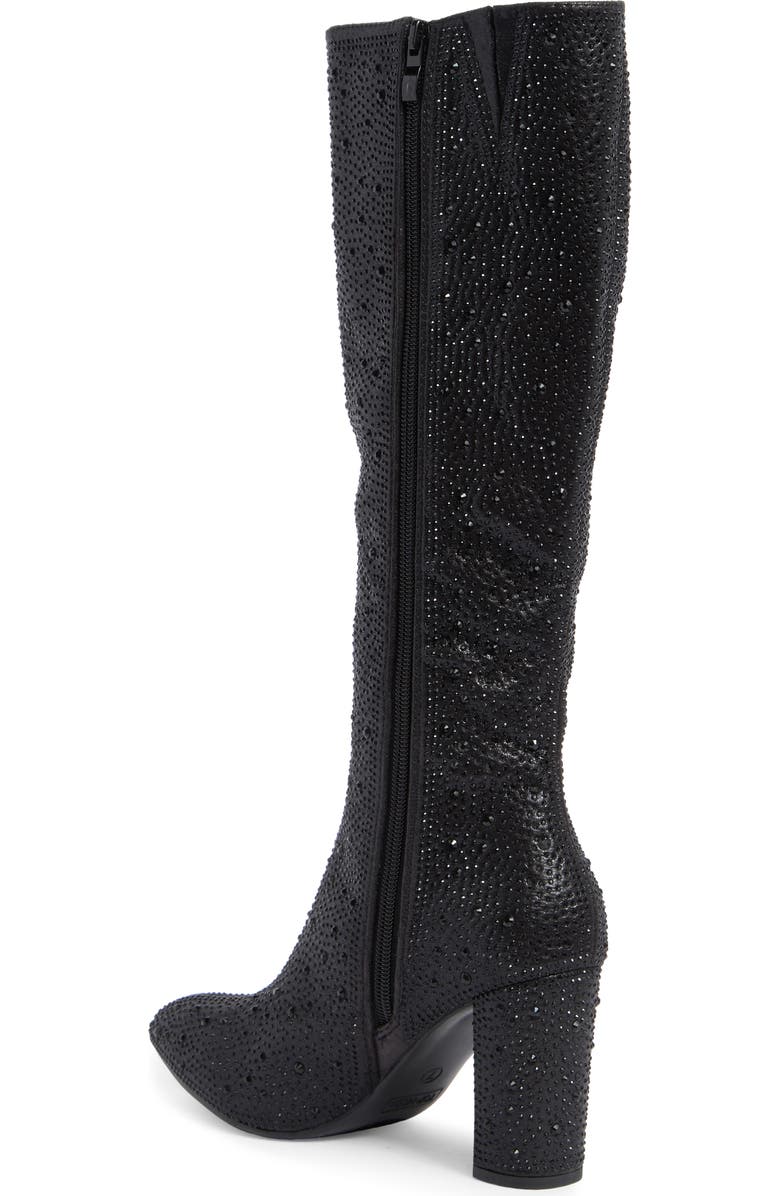 TOP GUY SHOES Martha Rhinestone Boot, Alternate, color,