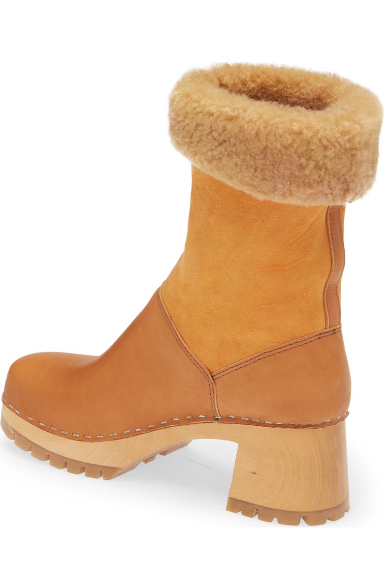 Swedish Hasbeens Genuine Shearling Lined Boot, Alternate, color,