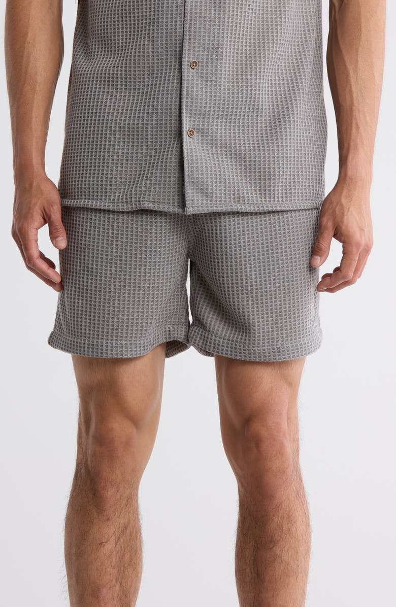 Original Paperbacks Harper Waffle Knit Pull-On Shorts, Main, color, 