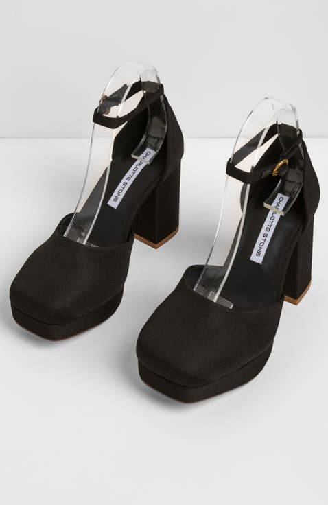 Libby Ankle Strap Platform Pump