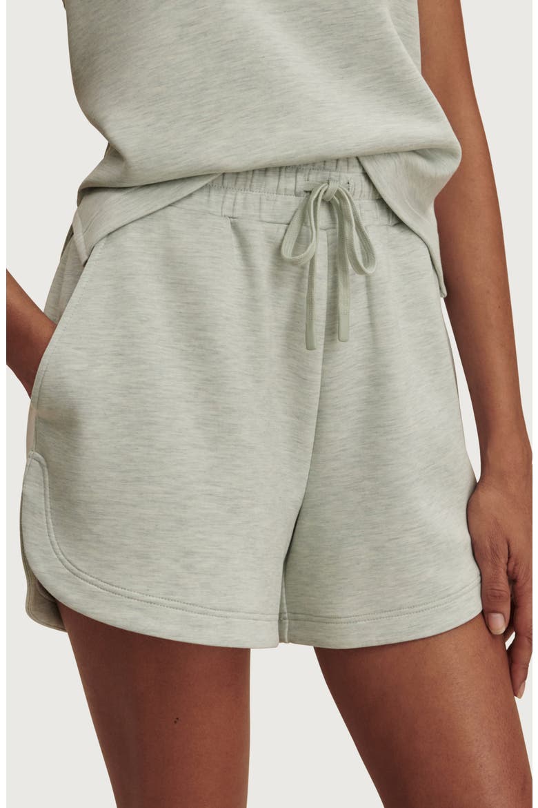 Coulter High Waist Shorts, Alternate, color, MINT GREEN MARL