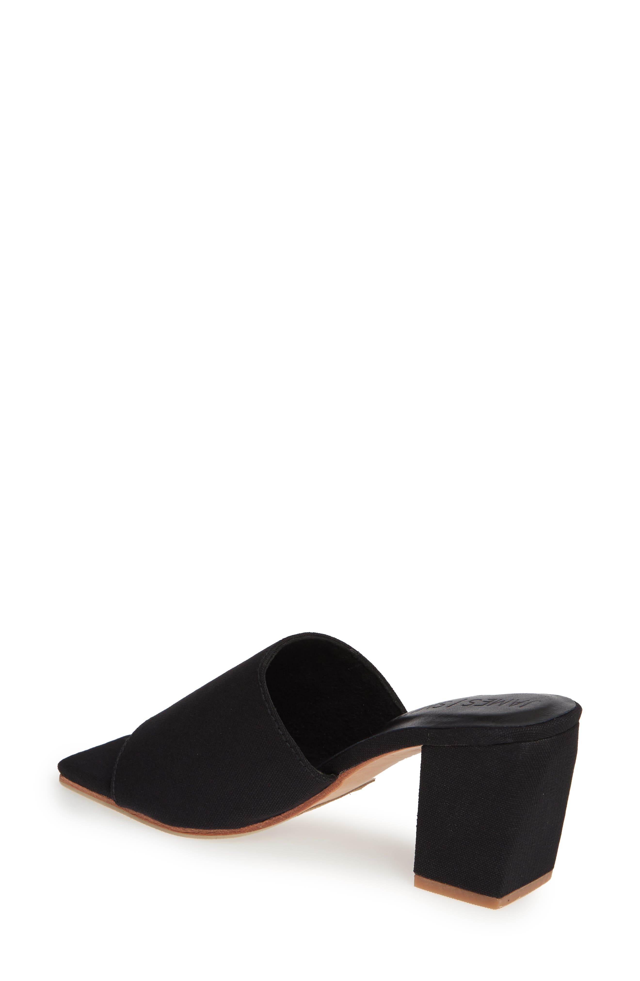 The Firenze Slide Sandal, Alternate, color, BLACK DENIM