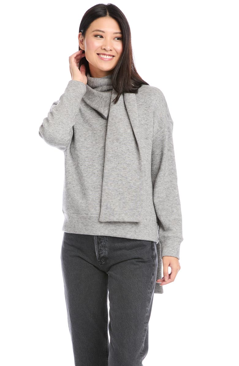 FIFTEEN TWENTY Scarf Neck Sweater, Alternate, color,