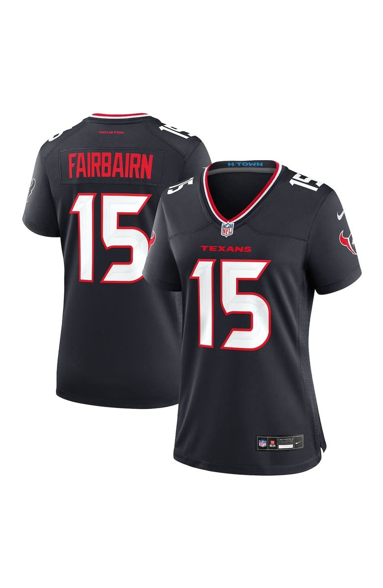 Nike Women's Nike Ka'imi Fairbairn  Navy Houston Texans Team Game Jersey, Main, color, 