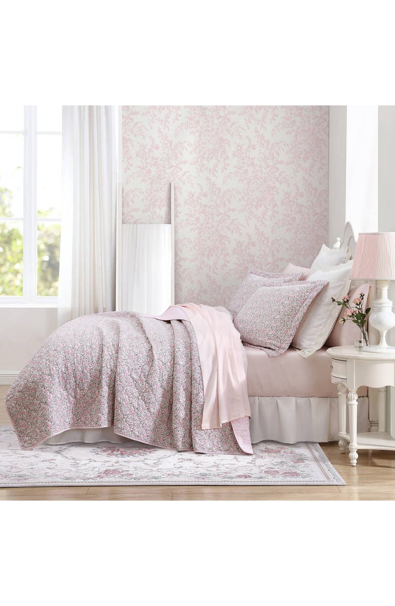 Laura Ashley Loveston Quilt & Sham Set, Alternate, color, 