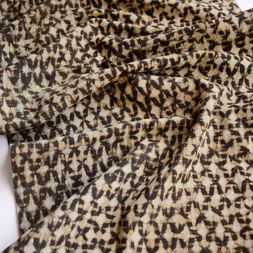 Ichcha Boho Block Print Table Runner In Sand