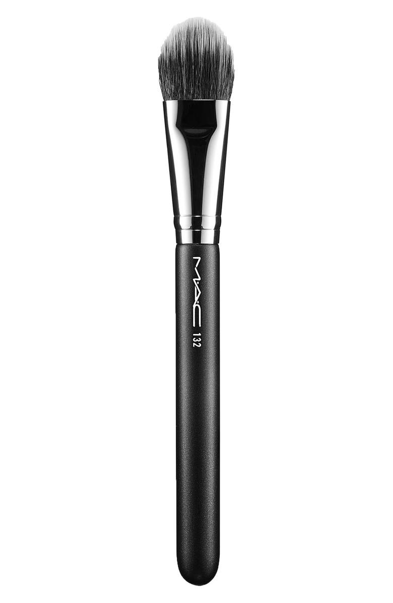 MAC Cosmetics MAC 132 Duo Fibre Foundation Brush, Main, color,