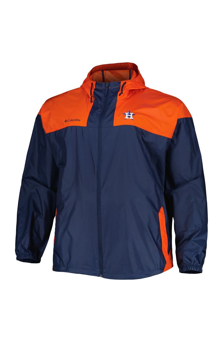 Columbia Men's Columbia Navy Houston Astros Flash Forward Challenger Omni-Shade Full-Zip Windbreaker, Alternate, color, 