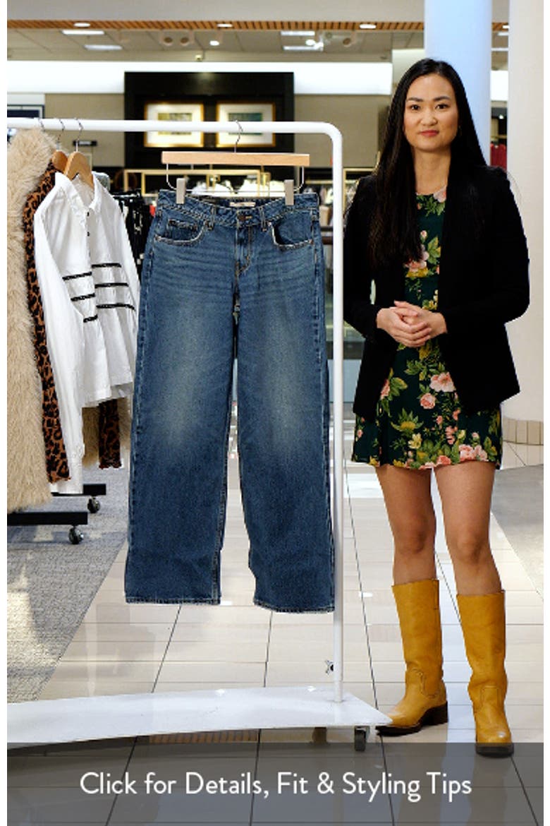 Low Loose Wide Leg Jeans video
