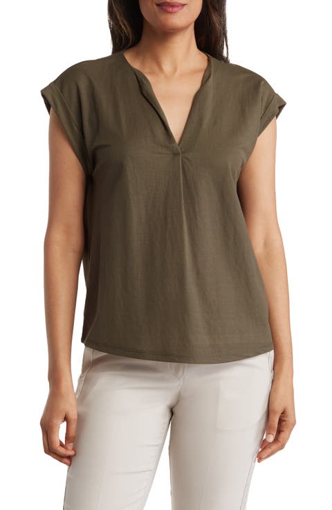 Dolman Sleeve Piqué T-Shirt