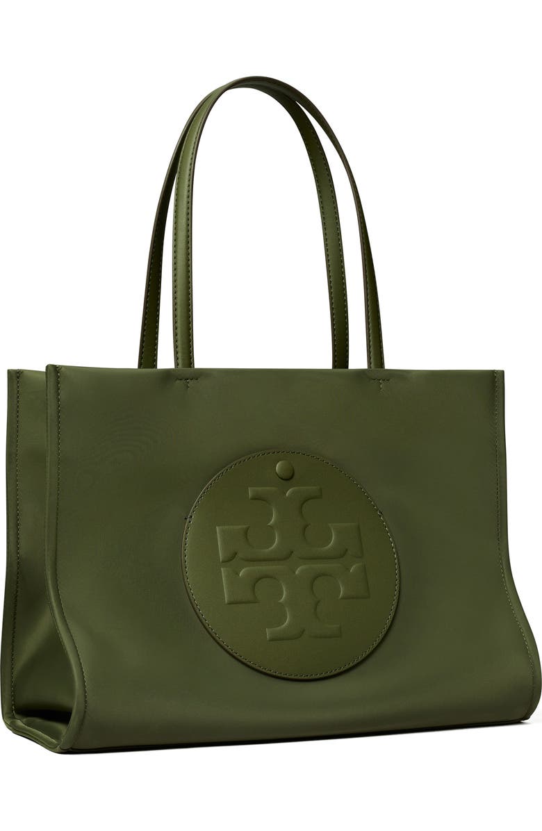 Tory Burch Ella Small Tote, Alternate, color, Olive Green