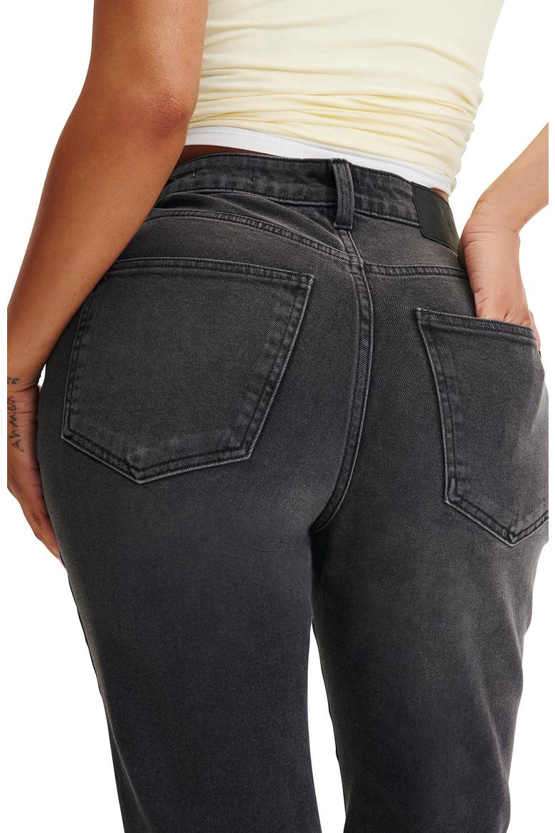 Women's Curvy Flare Jean, Alternate, color, Onyx Black