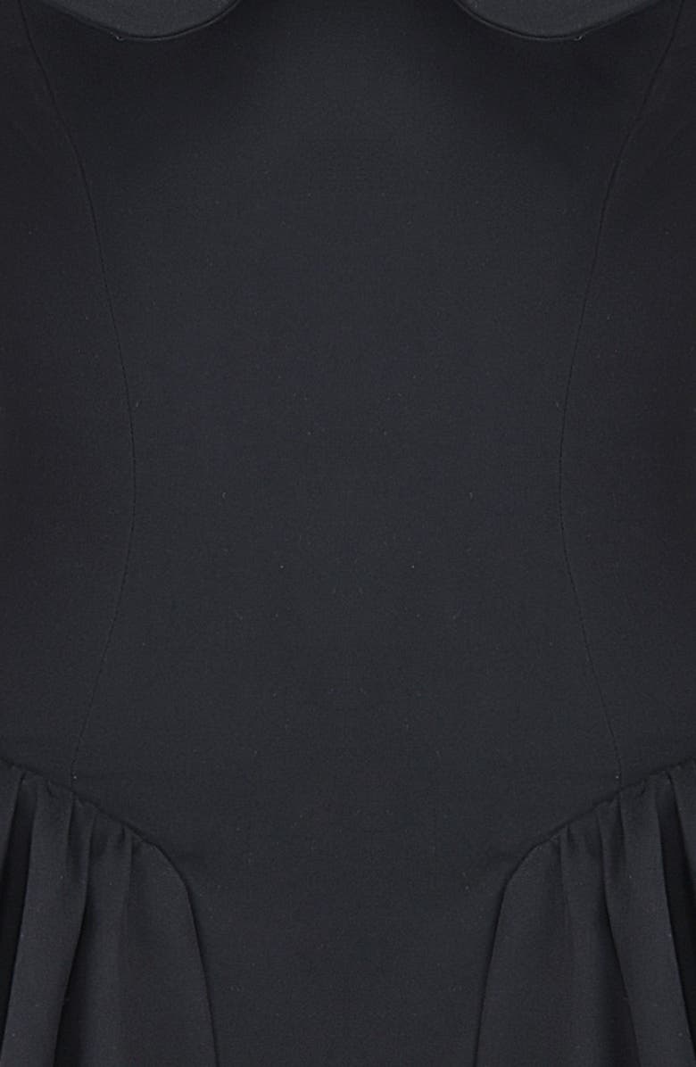 HOUSE OF CB Elida Off the Shoulder Minidress, Alternate, color, Black