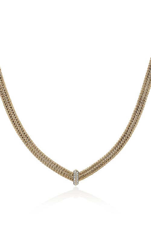 John Hardy Icon Link Pavé Diamond Necklace In Gold