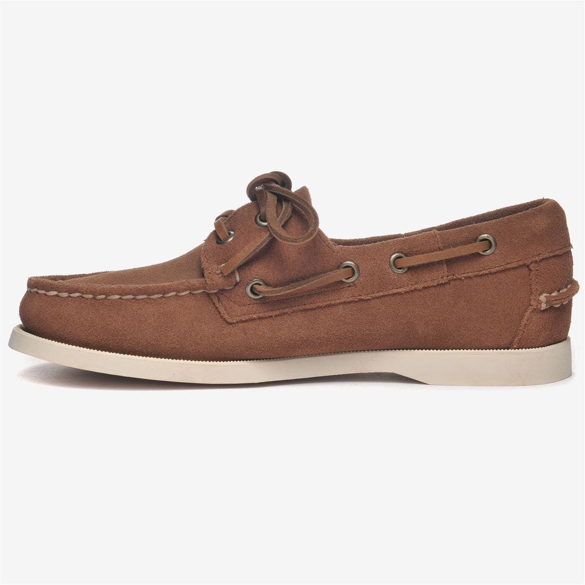 Sebago Portland Rough Out Womans Boat Shoes, Alternate, color, Dk Brown