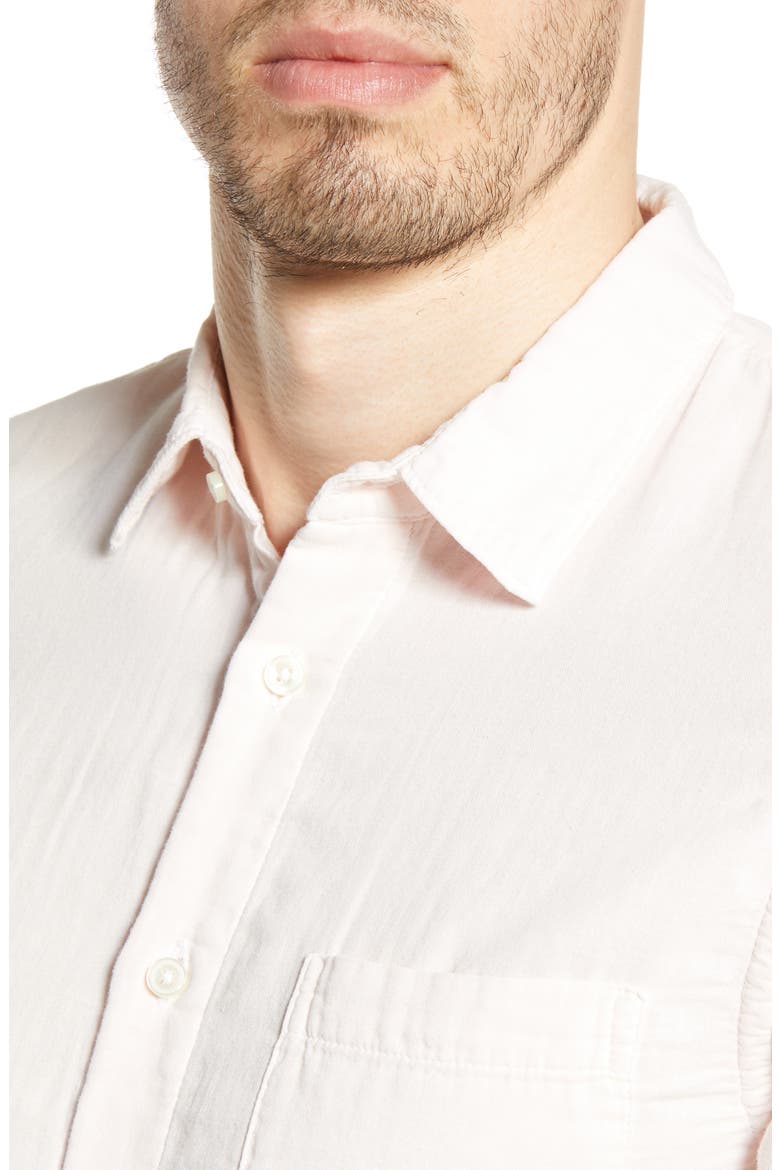 The Ripper Organic Cotton Button-Up Shirt, Alternate, color, FRESH PINK