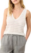 Marine Layer Finley Open Stitch Sweater Tank