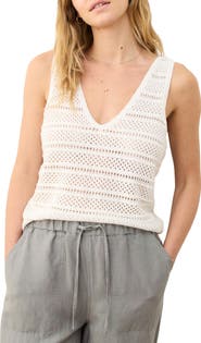 Marine Layer Finley Open Stitch Sweater Tank