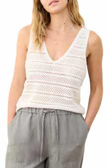 Marine Layer Finley Open Stitch Sweater Tank