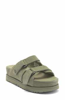 UGG® Goldenstar Platform Slide Sandal