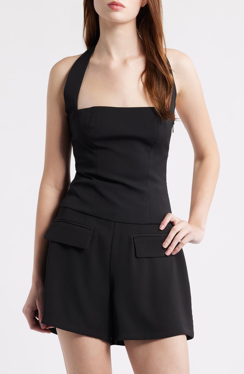 Odd Muse The Ultimate Muse Halter Top, Main, color, Black