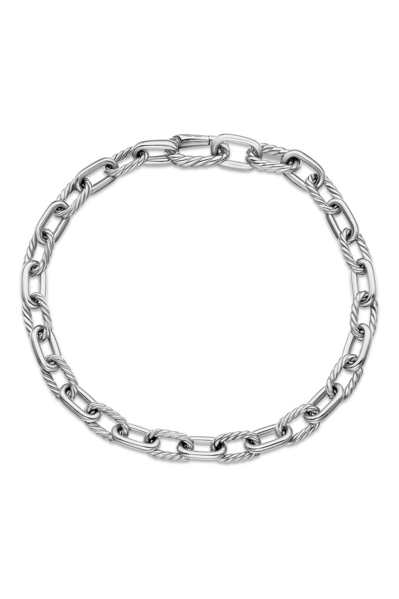 Madison Link Bracelet, Alternate, color, STERLING SILVER
