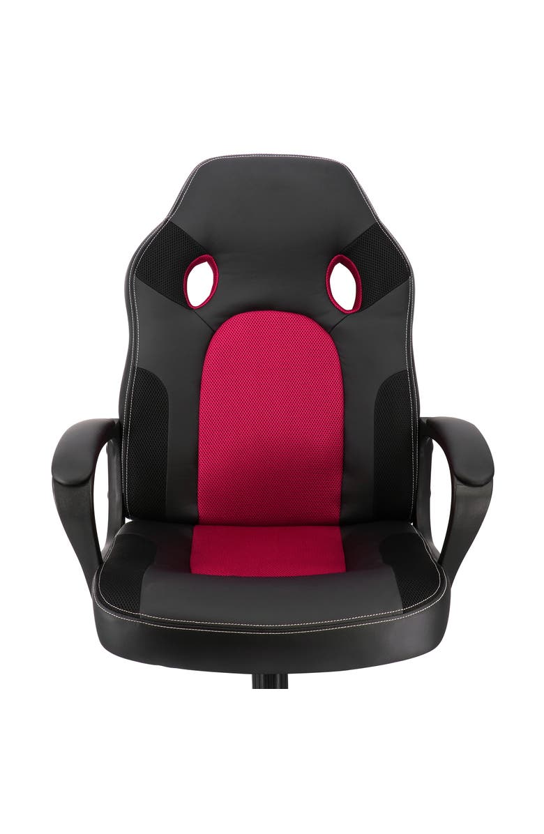 Elama High Back Adjustable Office Chair, Alternate, color, Black