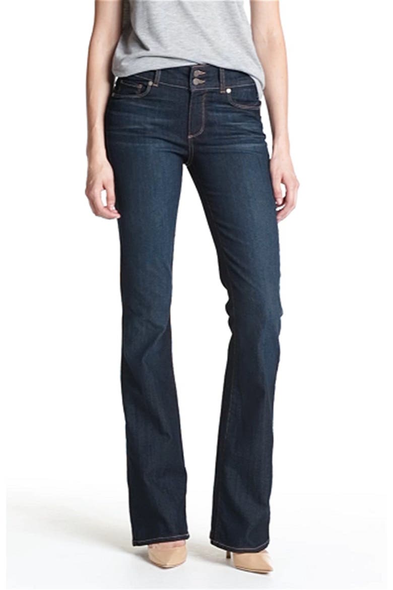 'Hidden Hills' High Rise Bootcut Stretch Jeans, Alternate, color, STREAM