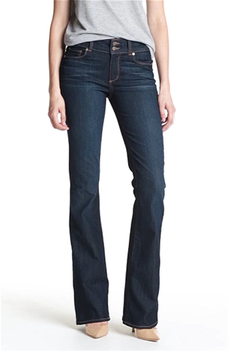PAIGE 'Hidden Hills' High Rise Bootcut Stretch Jeans, Alternate, color, 
