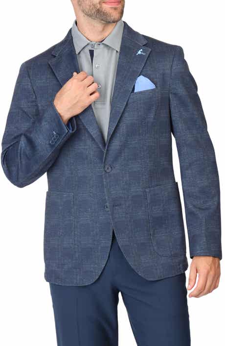 TailorByrd Unconstructed Shadowplaid Sport Coat