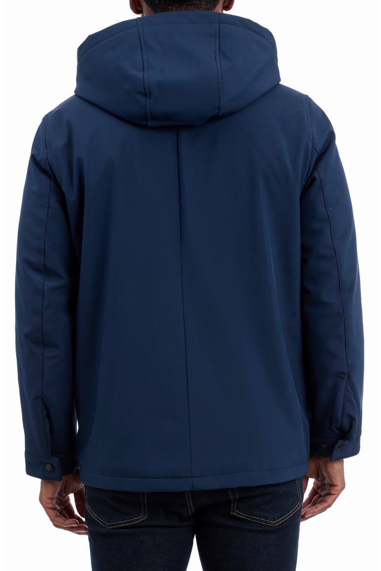 Moblown Hooded Coat, Alternate, color, MIDNIGHT