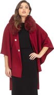 GORSKI Wool Belted Cape