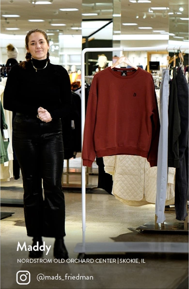 Oversize Crewneck Sweatshirt, sales video thumbnail
