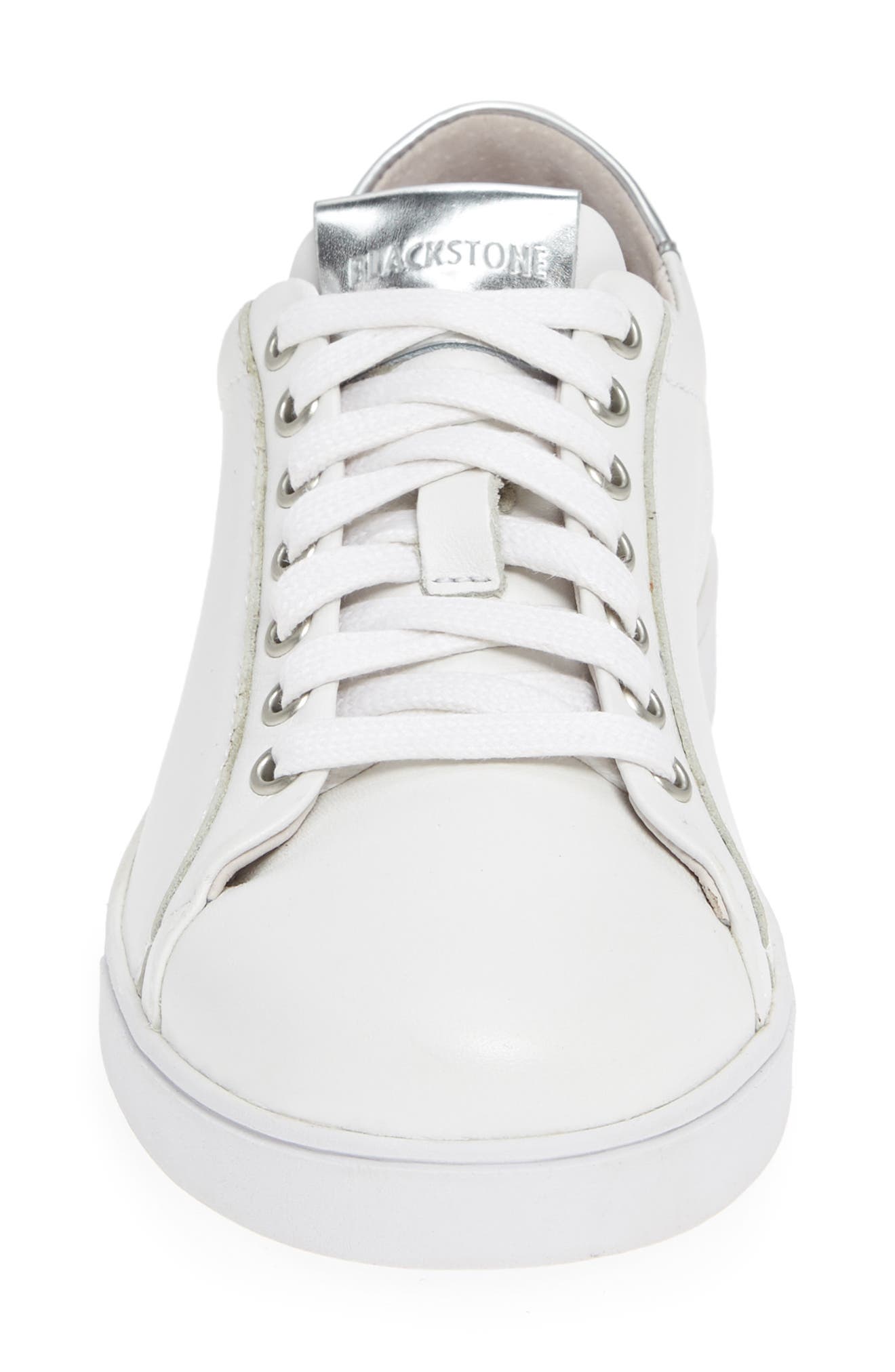 RL90 Low Top Sneaker, Alternate, color, WHITE/ SILVER LEATHER
