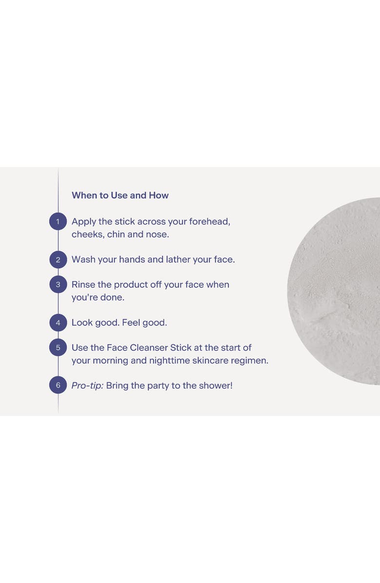 Disco Eucalyptus Face Cleanser Stick, Alternate, color,