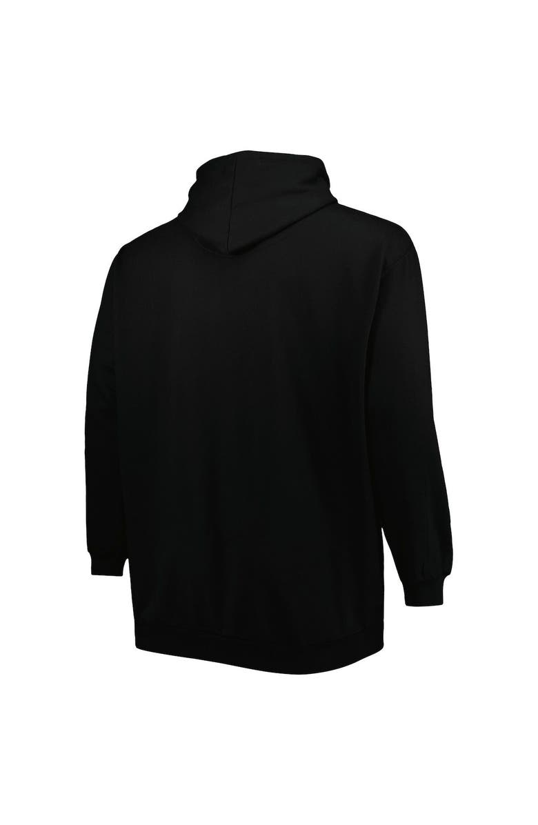 FANATICS Men's Fanatics Branded Black Jacksonville Jaguars Big & Tall Pop of Color Pullover Hoodie, Alternate, color, Black