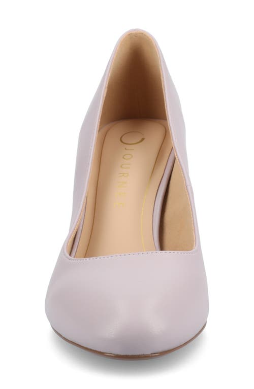 Shop Journee Collection Seraphina Pump In Lilac
