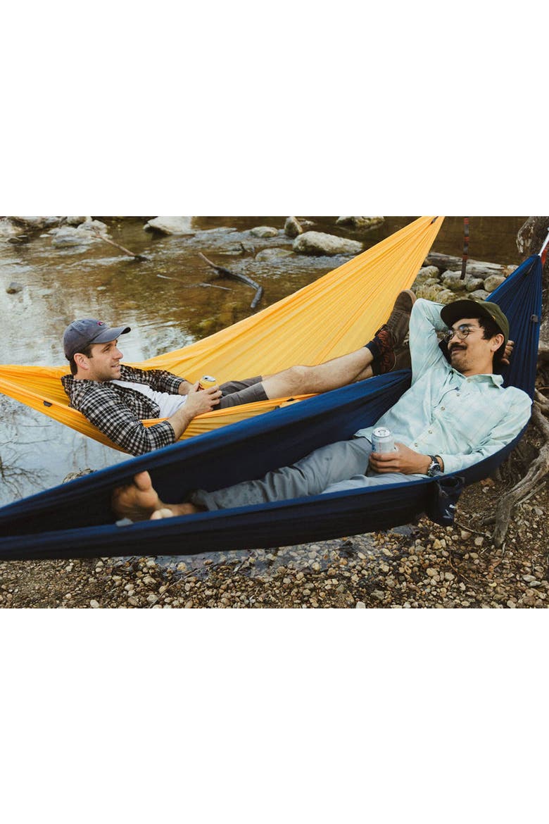Roo Single Camping Hammock, Alternate, color, Midnight Blue