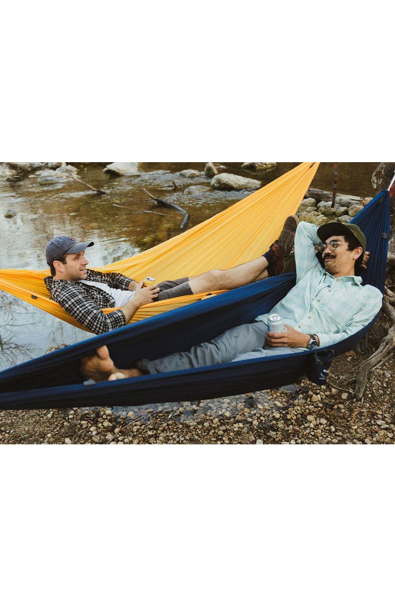 Kammok Roo Single Camping Hammock, Alternate, color, Midnight Blue