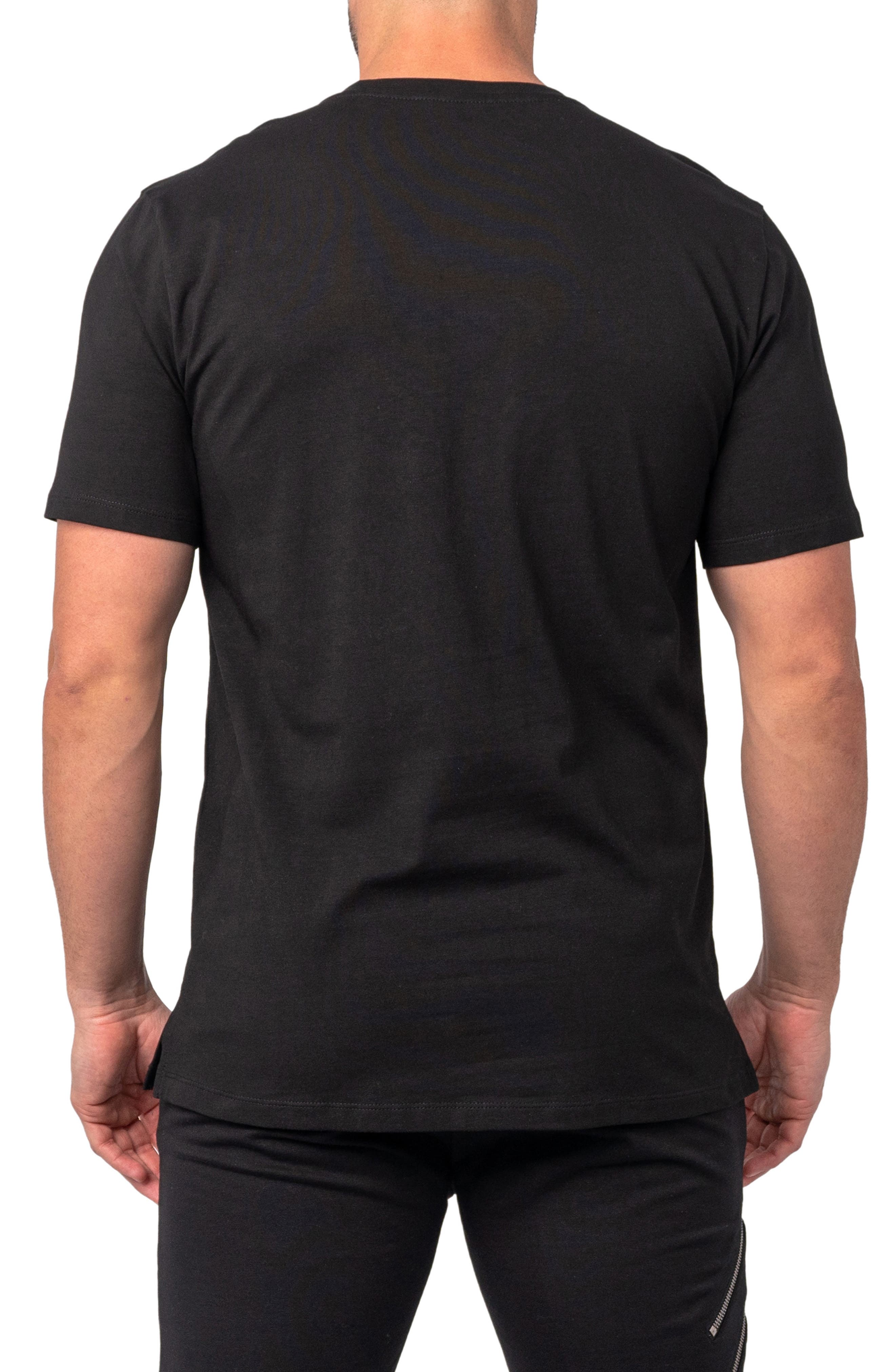 Maceoo Rainbow Cotton Blend Graphic Tee