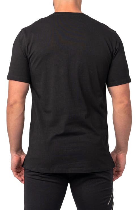 Rainbow Cotton Blend Graphic Tee