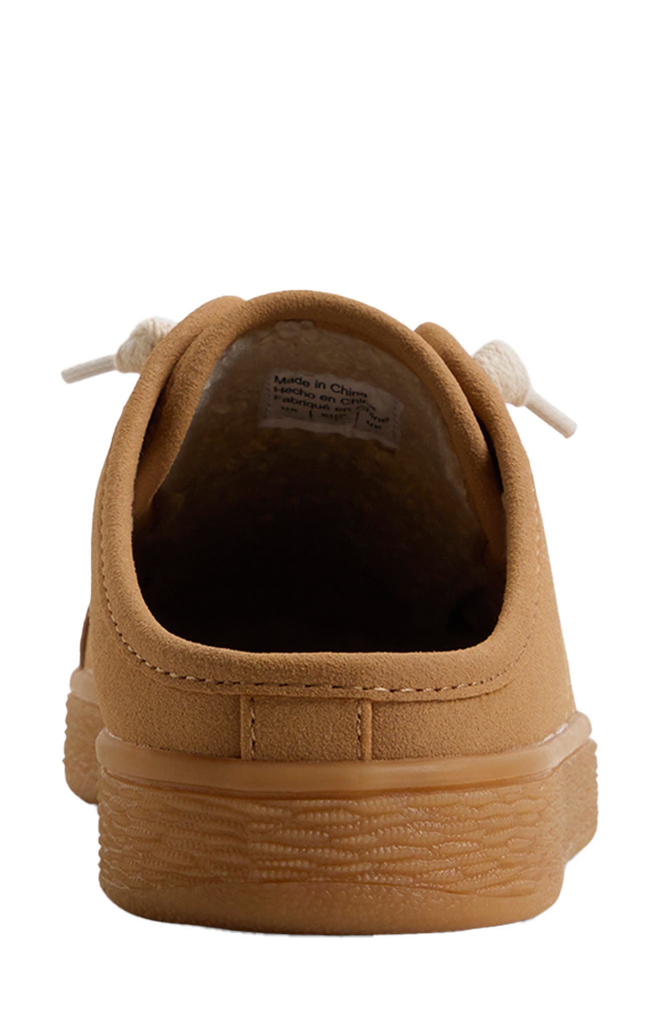 Sunny Stroll Lace-Up Mule Sneaker, Alternate, color, TAN