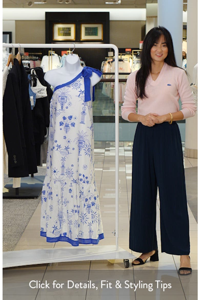 Alvina Tropics Nicol One-Shoulder Maxi Dress video