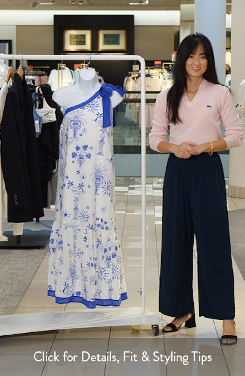 Alvina Tropics Nicol One-Shoulder Maxi Dress, sales video thumbnail