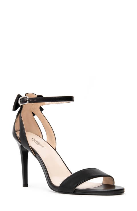 Bow Ankle Strap Sandal (Women)