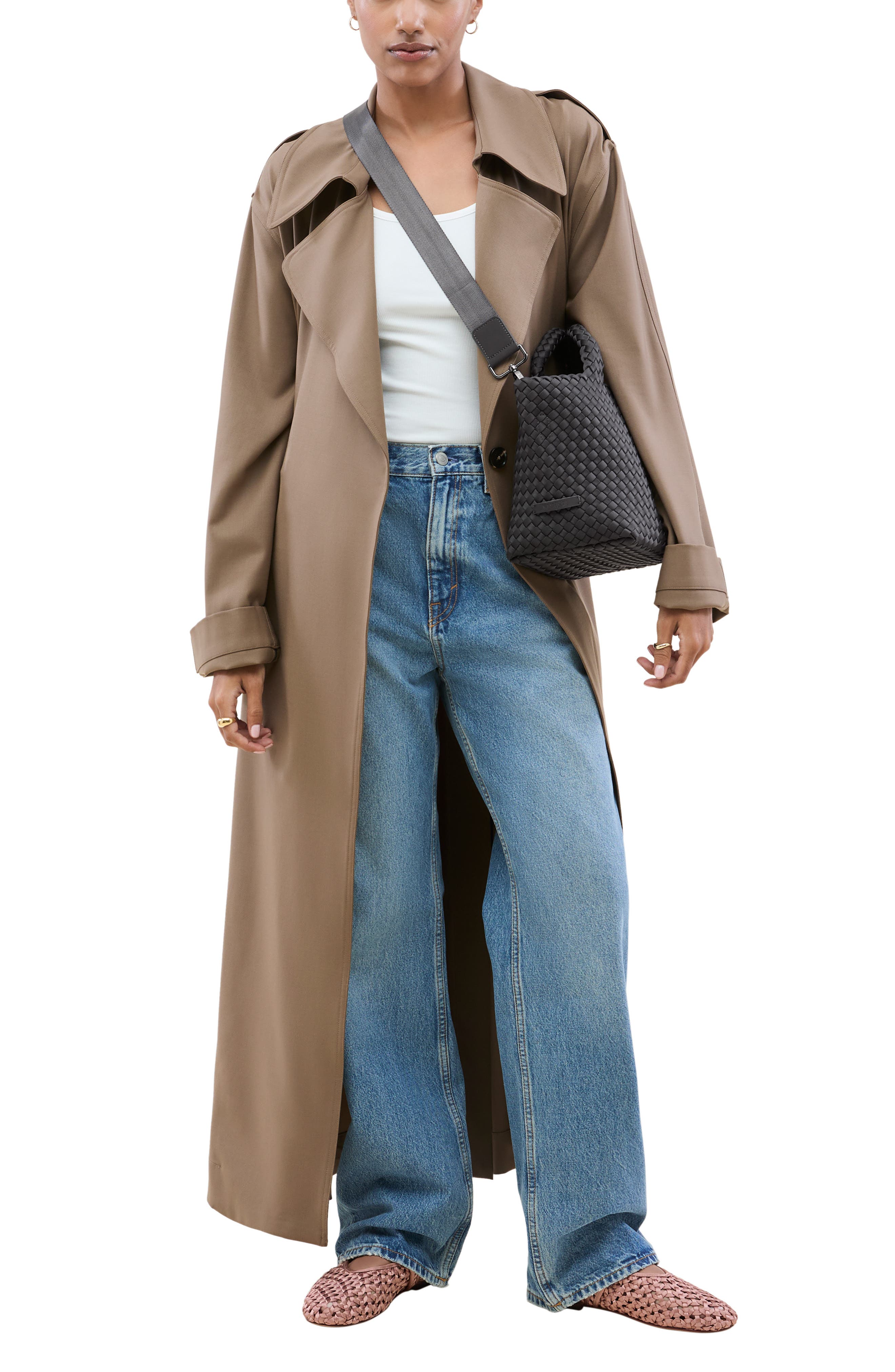 NAGHEDI Small St. Barths Tote, Alternate, color, Ash